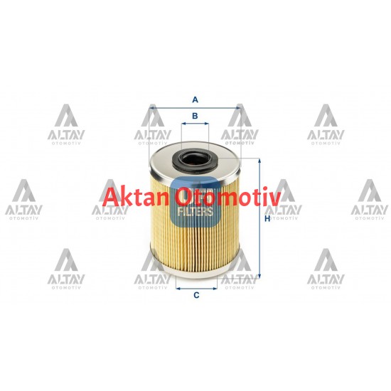 YAKIT FİLTRESİ (MAZOT) MASTER / TRAFIC / MOVANO / VIVARO 2.5DTI KISA 84 mm